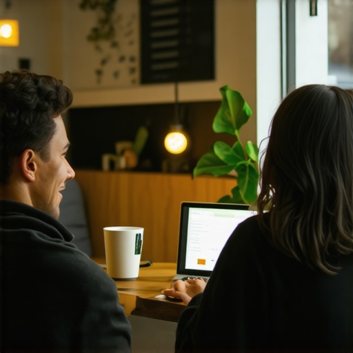 Authentic Community Engagement for Local SEO Business owner interacting with community and managing reviews