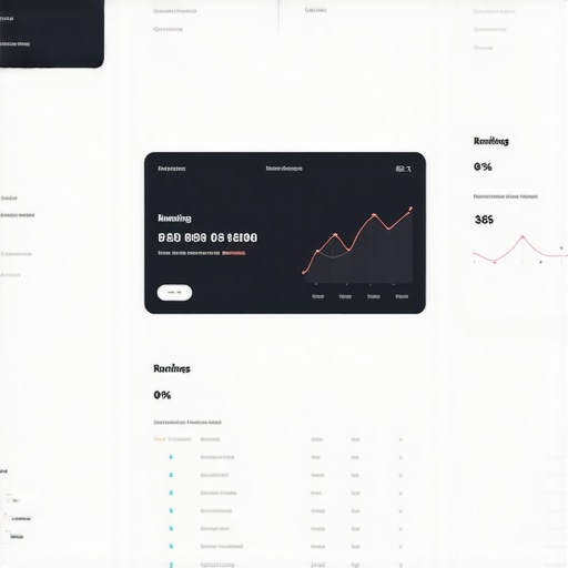 Dashboard displaying local SEO rankings and analytics for Google Maps