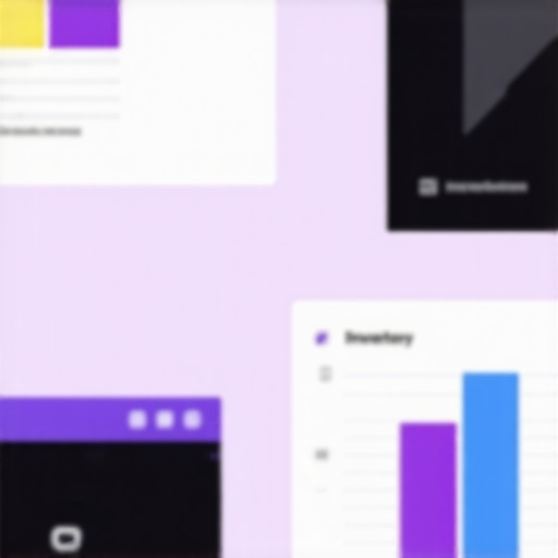 Screenshot of a local SEO management tool displaying maps visibility and inventory updates.